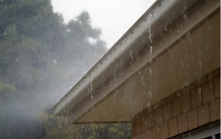 summer storm roof damage